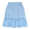Lula-ru Women's Ida Cotton Skirt Blue In Blue