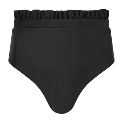 Lula-ru Women's Lilah High Waist Bottoms-  Black