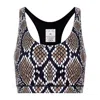 Lula-ru Women's Neutrals Sports Bra - Neutral Snake