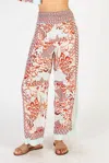 Lula Soul Matera Pants In Flame In Red