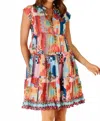 Lulalife Solaire Mini Dress In Multi In Multi