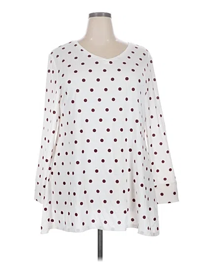Lularoe 3/4 Sleeve Blouse In White