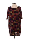Lularoe 3/4 Sleeve T-shirt In Burgundy