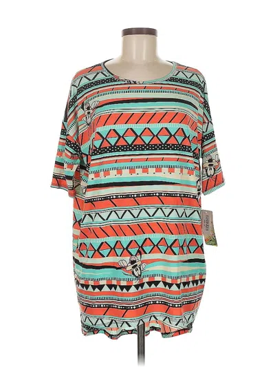 Lularoe 3/4 Sleeve T-shirt In Multi