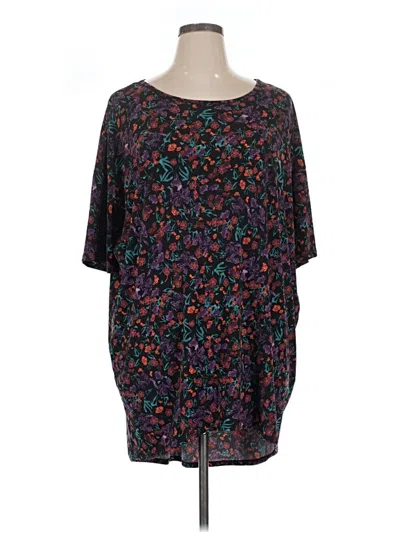 Lularoe 3/4 Sleeve T-shirt In Black