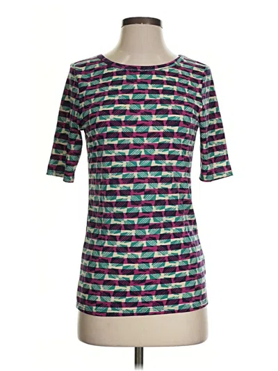 Pre-owned Lularoe 3/4 Sleeve T-shirt In Blue