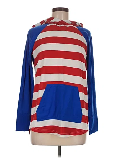 Pre-owned Lularoe 3/4 Sleeve T-shirt In Blue