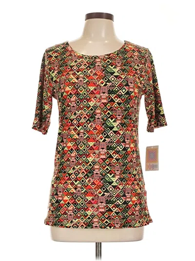 Lularoe 3/4 Sleeve T-shirt In Brown