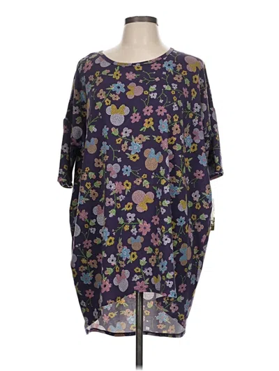 Lularoe 3/4 Sleeve T-shirt In Multi
