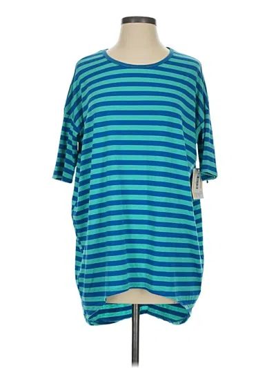 Lularoe 3/4 Sleeve T-shirt In Blue