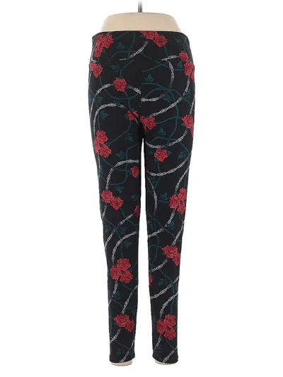 Pre-owned Lularoe Active Pants In Black