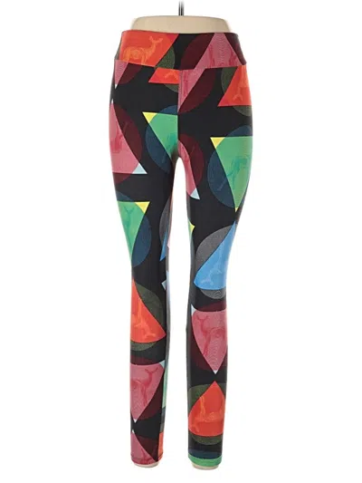 Pre-owned Lularoe Active Pants In Black