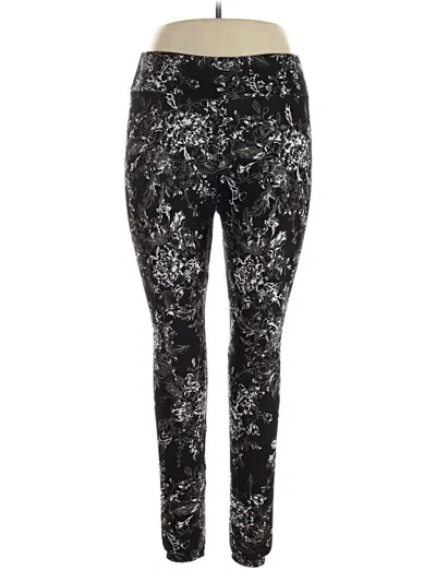 Pre-owned Lularoe Active Pants In Black