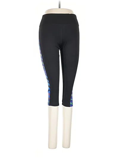 Pre-owned Lularoe Active Pants In Black