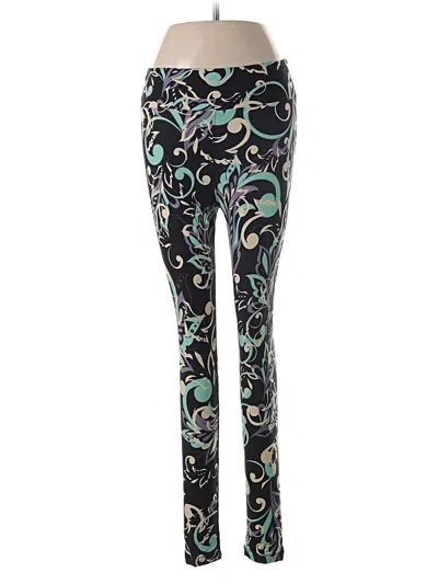 Pre-owned Lularoe Active Pants In Black