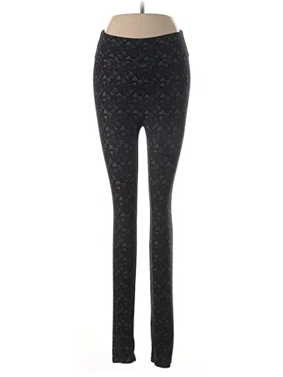 Pre-owned Lularoe Active Pants In Black