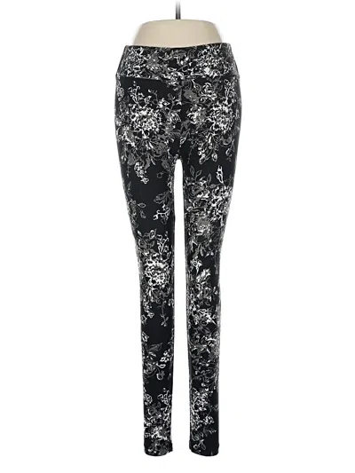 Pre-owned Lularoe Active Pants In Black