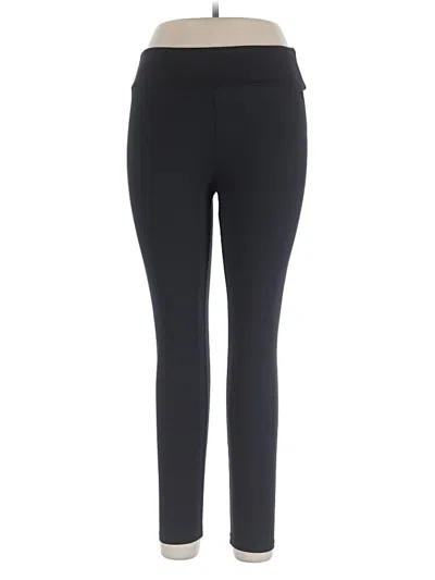 Pre-owned Lularoe Active Pants In Black