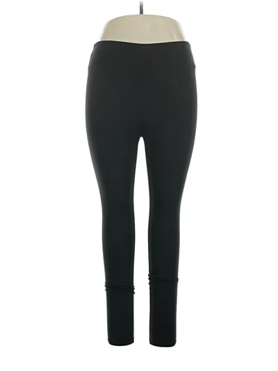 Pre-owned Lularoe Active Pants In Black