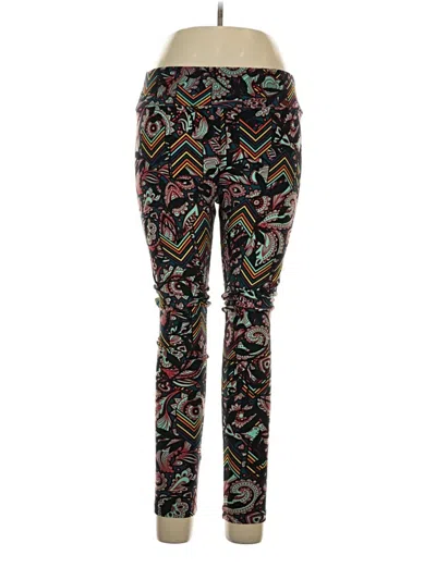 Pre-owned Lularoe Active Pants In Black