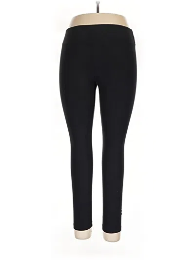 Pre-owned Lularoe Active Pants In Black