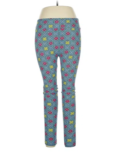 Pre-owned Lularoe Active Pants In Blue