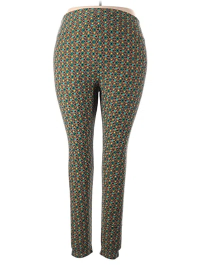 Pre-owned Lularoe Active Pants In Blue