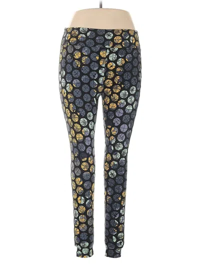 Pre-owned Lularoe Active Pants In Blue