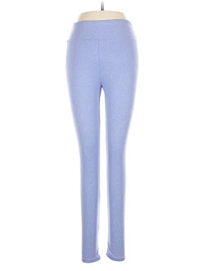 Pre-owned Lularoe Active Pants In Blue