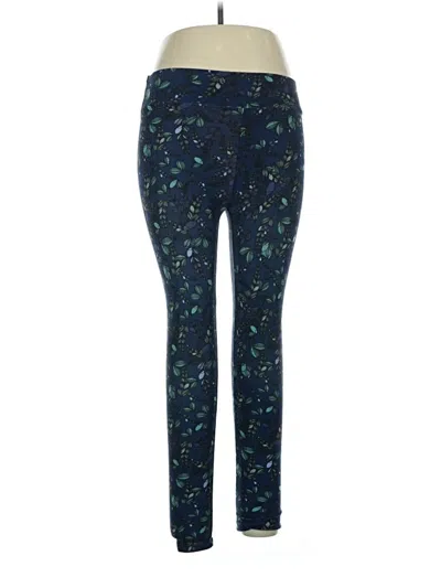 Pre-owned Lularoe Active Pants In Blue