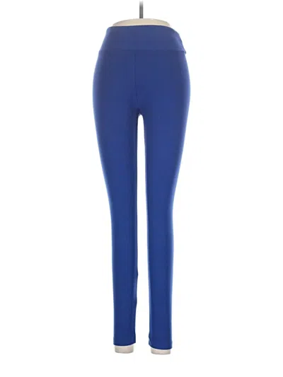 Pre-owned Lularoe Active Pants In Blue