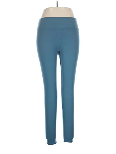 Pre-owned Lularoe Active Pants In Blue