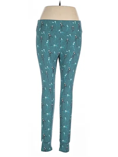 Pre-owned Lularoe Active Pants In Blue