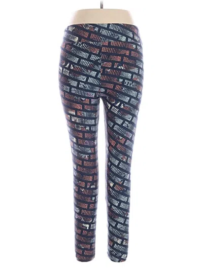 Pre-owned Lularoe Active Pants In Blue