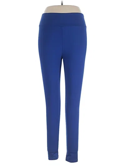 Pre-owned Lularoe Active Pants In Blue
