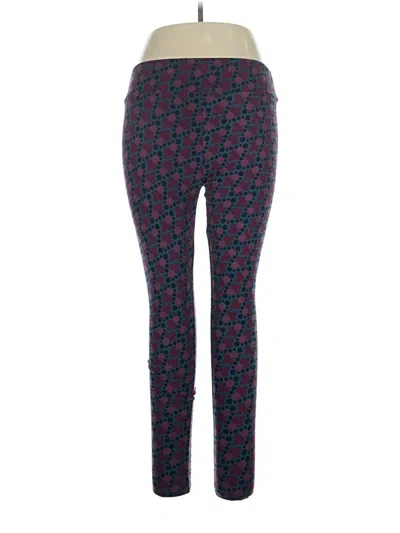 Pre-owned Lularoe Active Pants In Blue