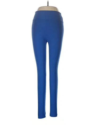 Pre-owned Lularoe Active Pants In Blue