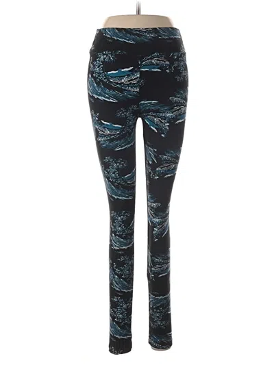 Pre-owned Lularoe Active Pants In Blue