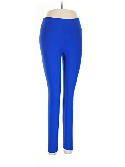 Pre-owned Lularoe Active Pants In Blue