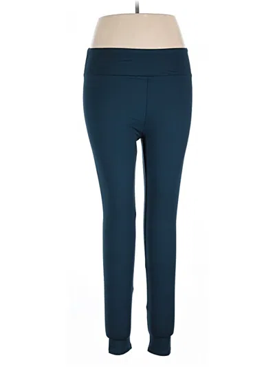 Pre-owned Lularoe Active Pants In Blue