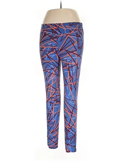 Pre-owned Lularoe Active Pants In Blue
