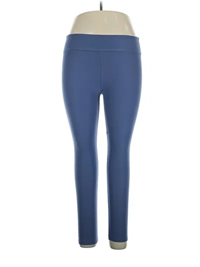 Pre-owned Lularoe Active Pants In Blue