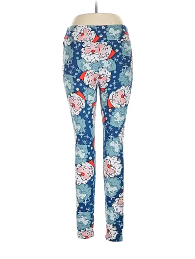 Pre-owned Lularoe Active Pants In Blue