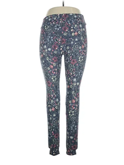 Pre-owned Lularoe Active Pants In Blue