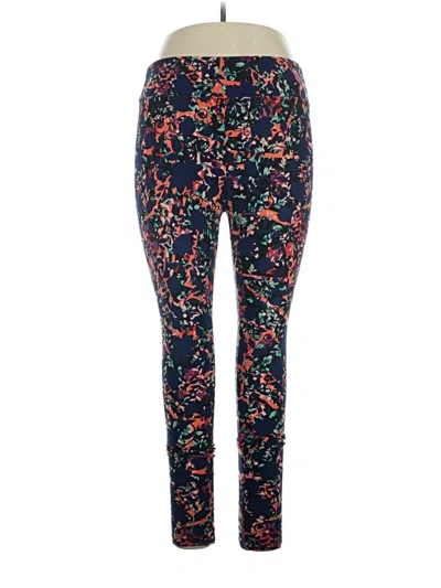 Pre-owned Lularoe Active Pants In Blue
