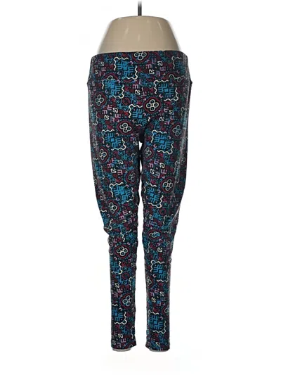 Pre-owned Lularoe Active Pants In Blue