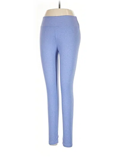 Pre-owned Lularoe Active Pants In Blue