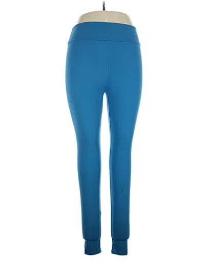 Pre-owned Lularoe Active Pants In Blue
