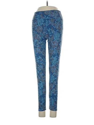 Pre-owned Lularoe Active Pants In Blue