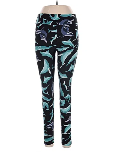 Pre-owned Lularoe Active Pants In Blue
